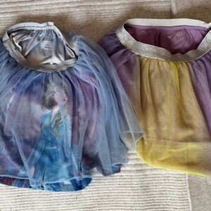 Girls Disney Elsa Skirt and Disney Purple and Yellow Skort (5)